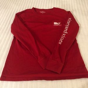 Red Women’s Vineyard Vines Long Sleeve T-Shirt